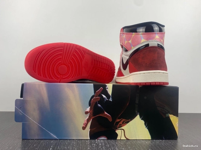 One Kick Spider-Man Spider-Verse the OG 1 Across Jordan DV1748-601 High 0813